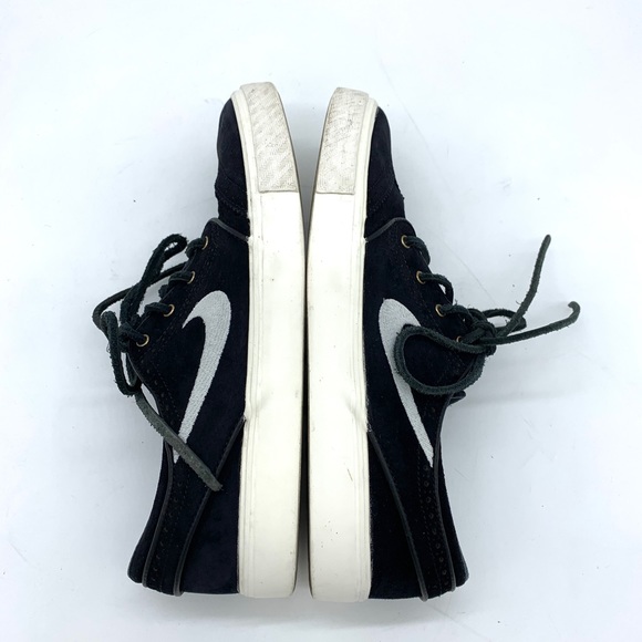 NIKE SB ZOOM STEFAN JANOSKI ELITE (WING-TIP) #725074-001 BLACK - Picture 8 of 12